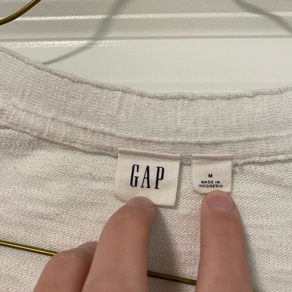 White button up cardigan - Picture 2 of 2